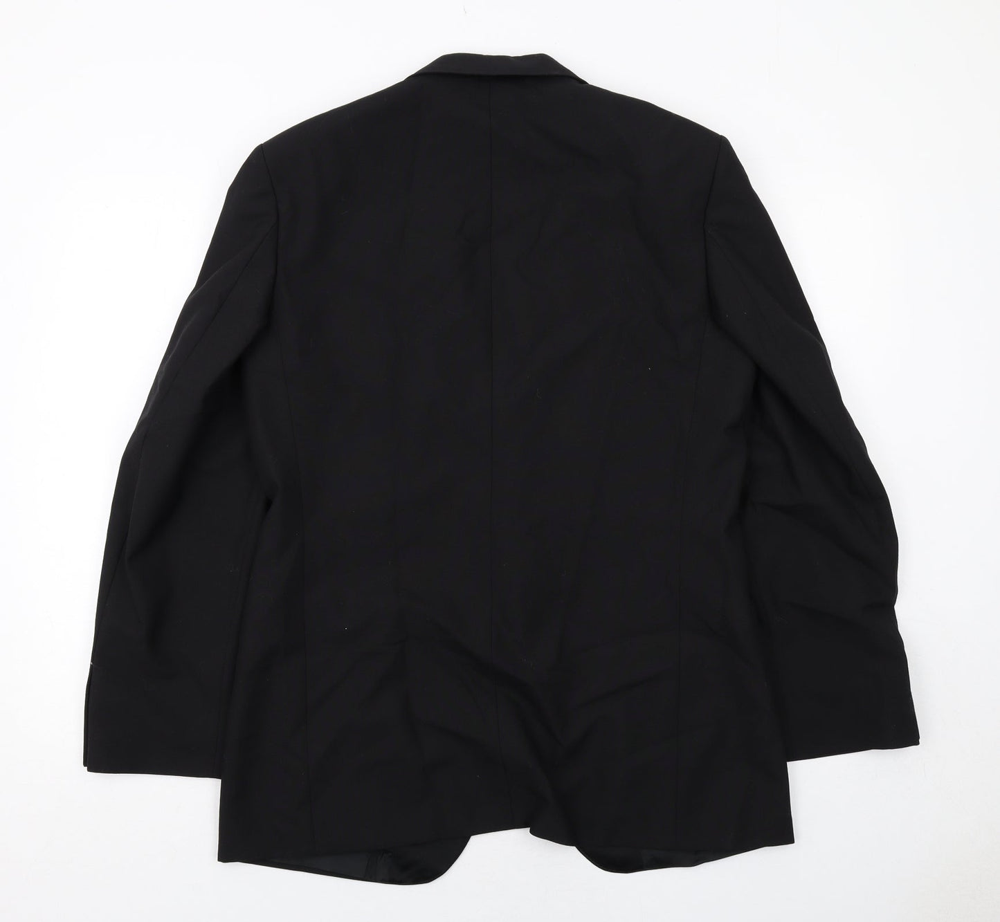 Mens UK Size 40 St Michael Regular Black Suit Tuxedo
