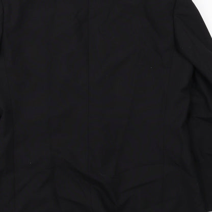 Mens UK Size 40 St Michael Regular Black Suit Tuxedo