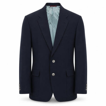 Golden Bear Mens Blue Polyester Jacket Suit Trousers Size 42 Regular