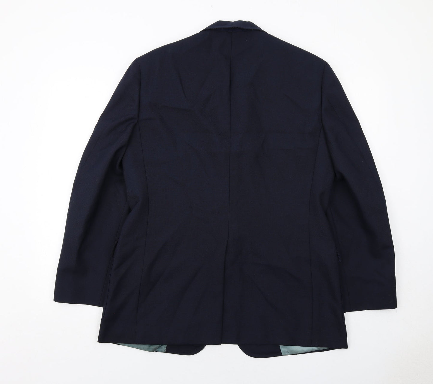Golden Bear Mens Blue Polyester Jacket Suit Trousers Size 42 Regular