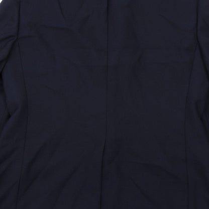 Golden Bear Mens Blue Polyester Jacket Suit Trousers Size 42 Regular