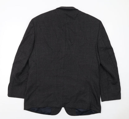 Bert Pultizer Mens Grey Wool Jacket Suit Jacket Size 42 Regular