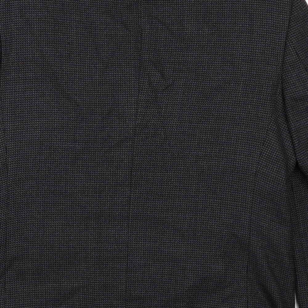 Bert Pultizer Mens Grey Wool Jacket Suit Jacket Size 42 Regular