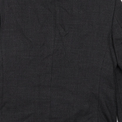Bert Pultizer Mens Grey Wool Jacket Suit Jacket Size 42 Regular
