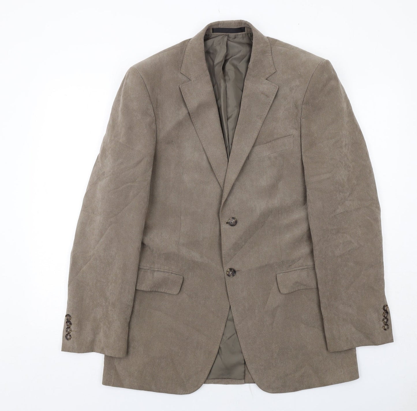 Mens UK Size 38 Marks and Spencer Regular Brown Suit Jacket