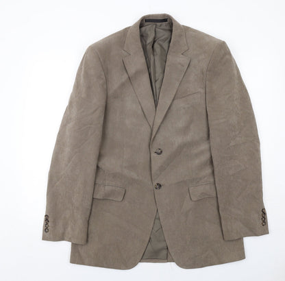 Mens UK Size 38 Marks and Spencer Regular Brown Suit Jacket