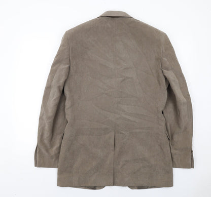 Mens UK Size 38 Marks and Spencer Regular Brown Suit Jacket