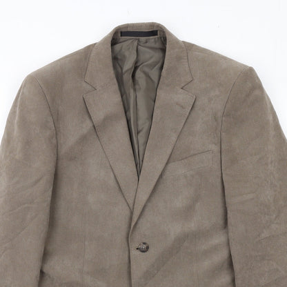 Mens UK Size 38 Marks and Spencer Regular Brown Suit Jacket