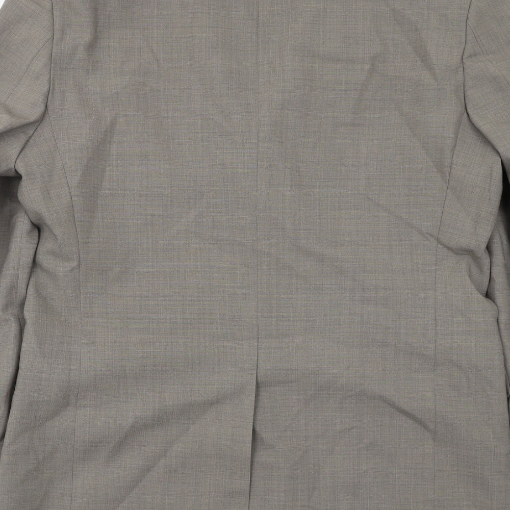Mens UK Size 40 Marks and Spencer Regular Grey Suit Jacket