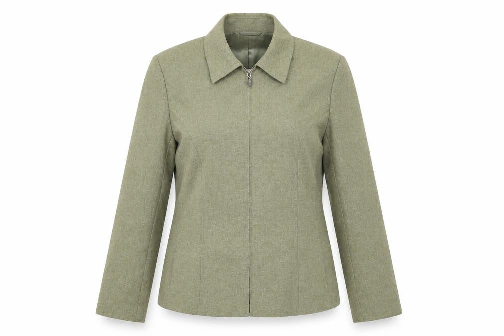 Womens UK Size 16 Berkertex Green Jacket
