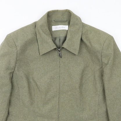 Womens UK Size 16 Berkertex Green Jacket