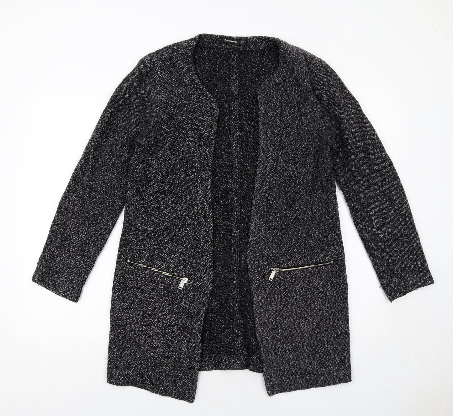 Womens UK Size S Stradivarius Grey Jacket