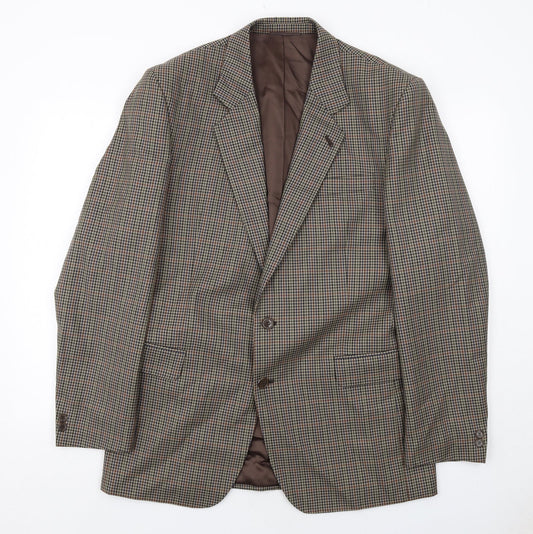 Mens UK Size 42 Skopes Regular Brown Suit Jacket