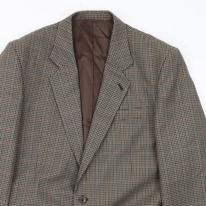 Mens UK Size 42 Skopes Regular Brown Suit Jacket
