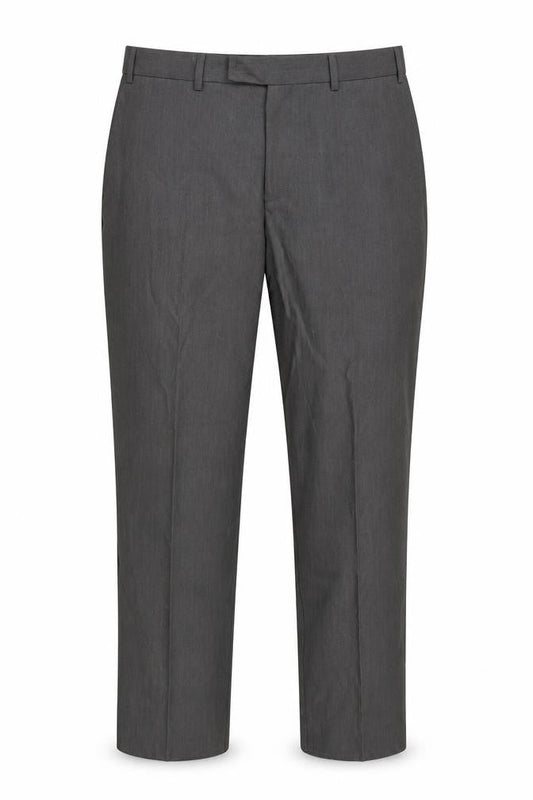 Mens UK Size 37 in Aspen&Court Regular Fit Dress Pants Grey Trousers