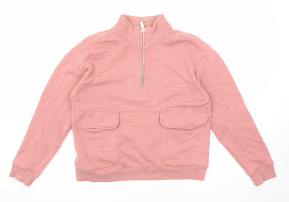Womens UK Size M NEXT Pink Pullover Sweatshirt