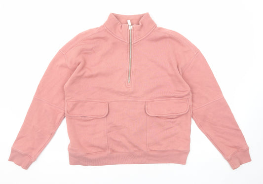 Womens UK Size M NEXT Pink Pullover Sweatshirt