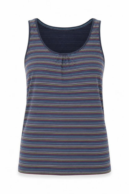 Womens UK Size XS EDC Blue Basic Tank
