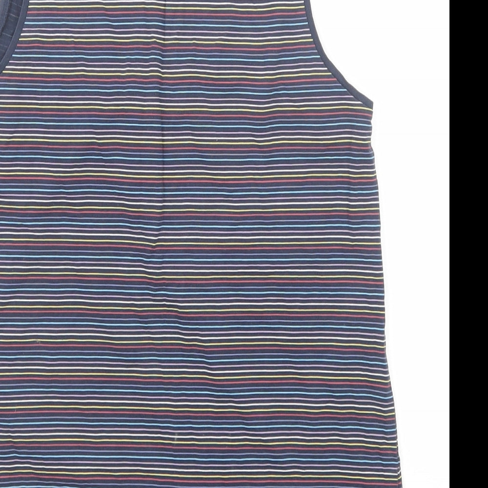 Womens UK Size XS EDC Blue Basic Tank