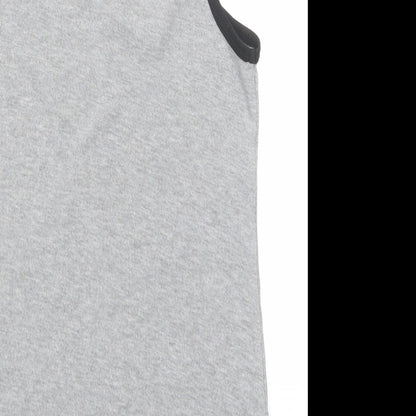 Womens UK Size S H&M Grey Basic Tank