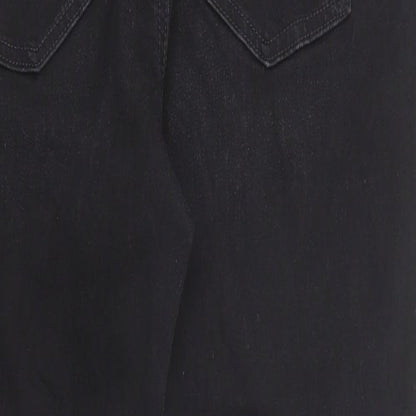 Gap Womens Black Cotton Skinny Jeans Size 32 in Regular Zip