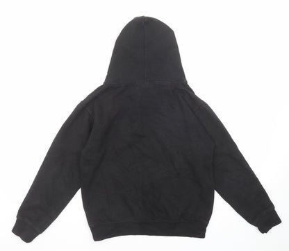 Famona Boys Black Cotton Pullover Hoodie Size 9-10 Years Pullover - Stranger Things Size 9-11 Years