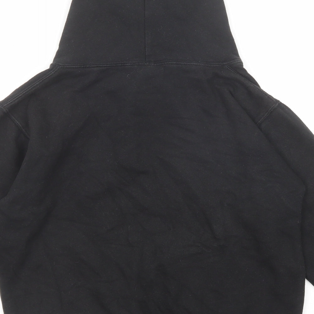 Famona Boys Black Cotton Pullover Hoodie Size 9-10 Years Pullover - Stranger Things Size 9-11 Years