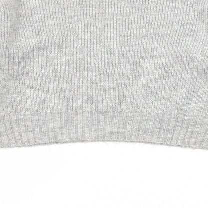 Womens UK Size S PRETTYLITTLETHING Grey Pullover Jumper