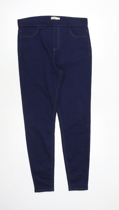 Womens UK Size 14 Marks and Spencer Regular Fit Jegging Blue Jeans
