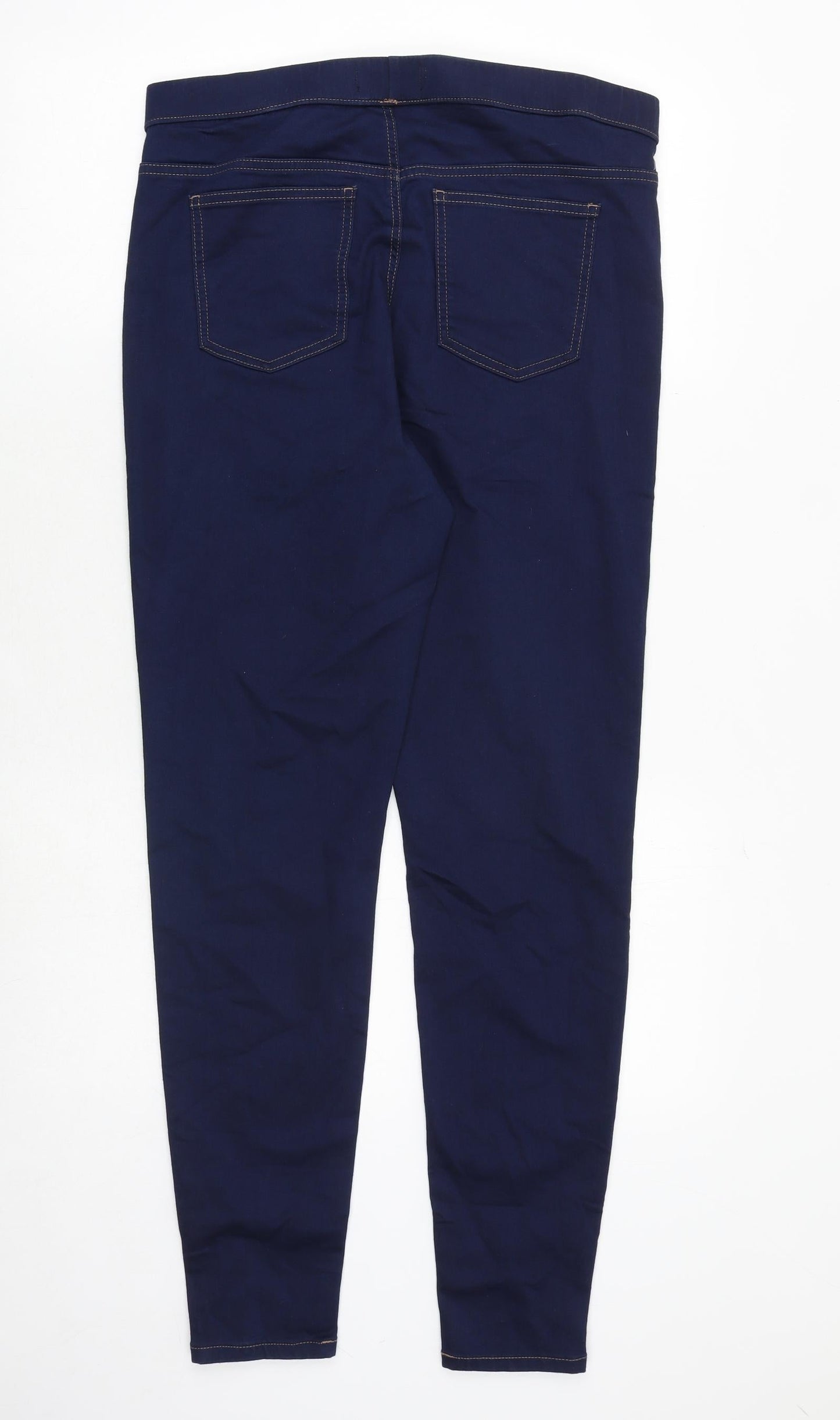 Womens UK Size 14 Marks and Spencer Regular Fit Jegging Blue Jeans