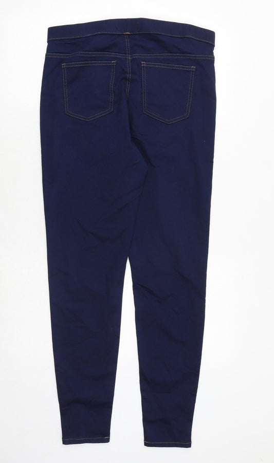 Womens UK Size 14 Marks and Spencer Regular Fit Jegging Blue Jeans