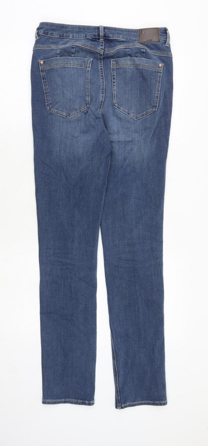 Womens UK Size 30 in Marks and Spencer Regular Fit Skinny Blue Jeans