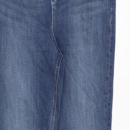 Womens UK Size 30 in Marks and Spencer Regular Fit Skinny Blue Jeans