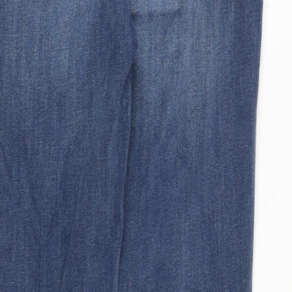 Womens UK Size 30 in Marks and Spencer Regular Fit Skinny Blue Jeans