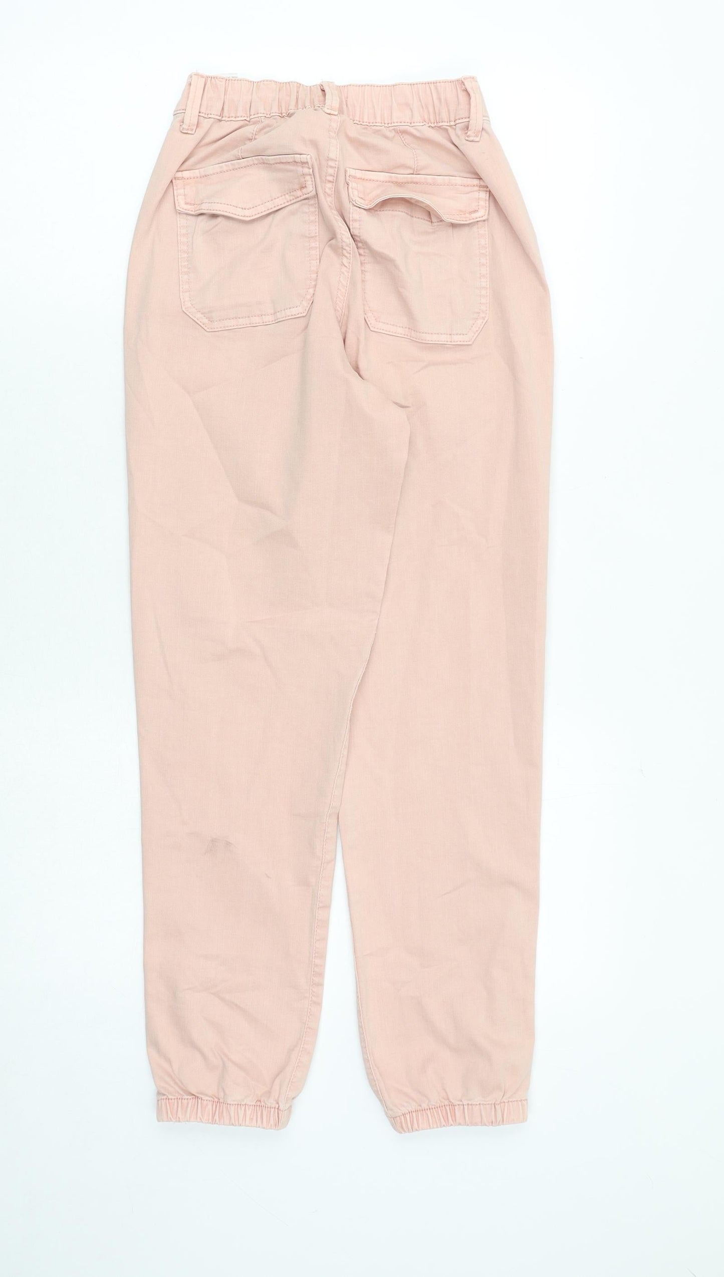 Womens UK Size 6 Marks and Spencer Regular Fit Tapered Pink Jeans