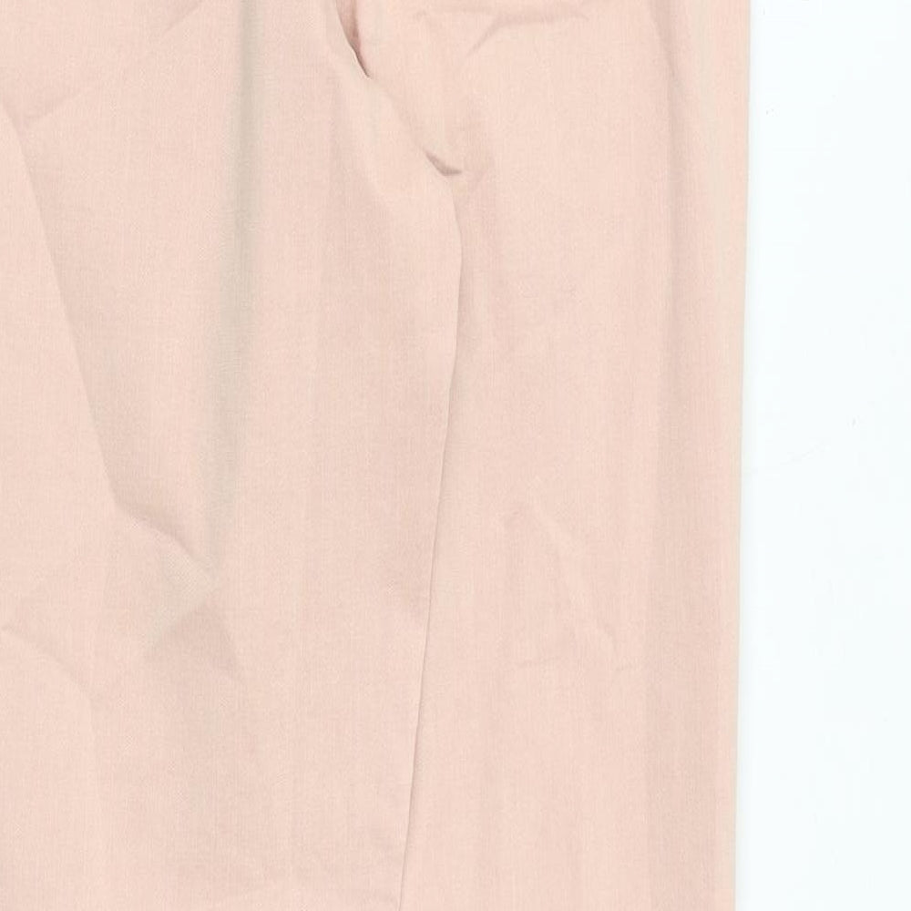 Womens UK Size 6 Marks and Spencer Regular Fit Tapered Pink Jeans
