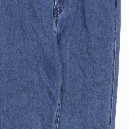 Womens UK Size 33 in H&M Regular Fit Skinny Blue Jeans