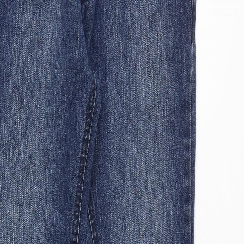 Mens UK Size 30 in True Face Regular Fit Skinny Blue Jeans