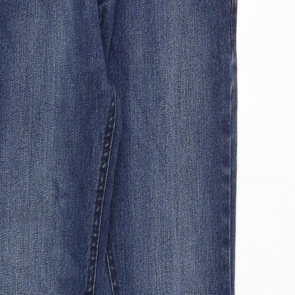 Mens UK Size 30 in True Face Regular Fit Skinny Blue Jeans