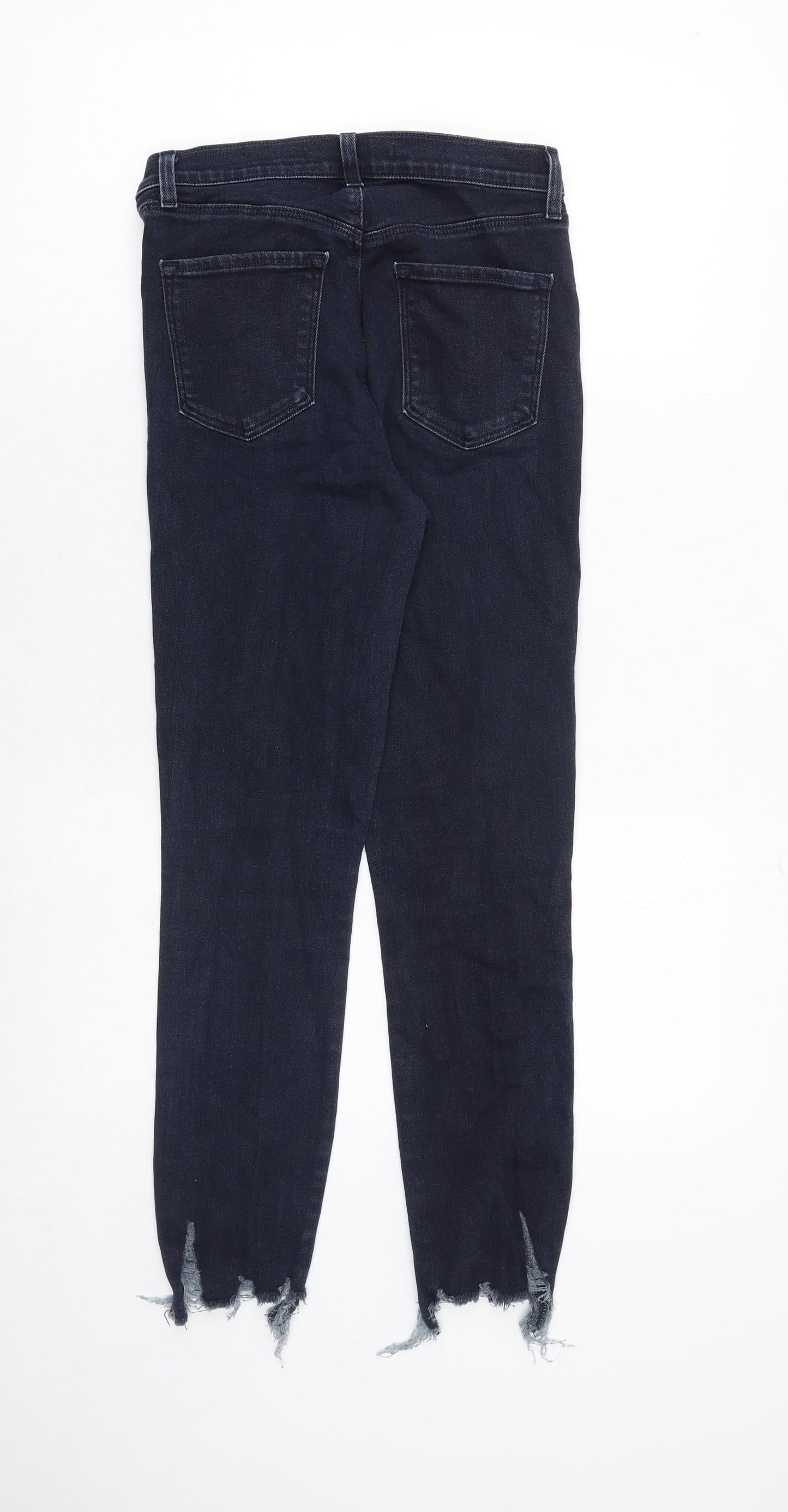 J Brand Womens Blue Cotton Skinny Jeans Size 26 in Regular Zip