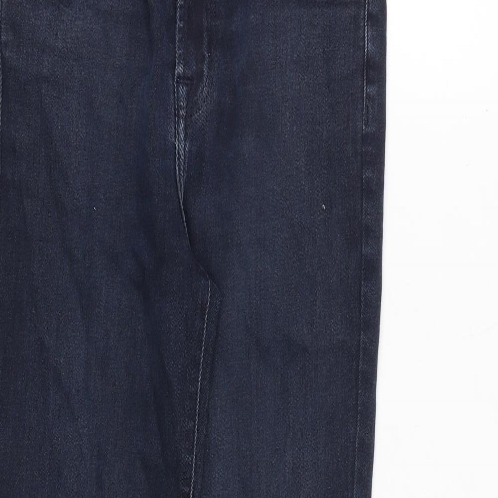 J Brand Womens Blue Cotton Skinny Jeans Size 26 in Regular Zip