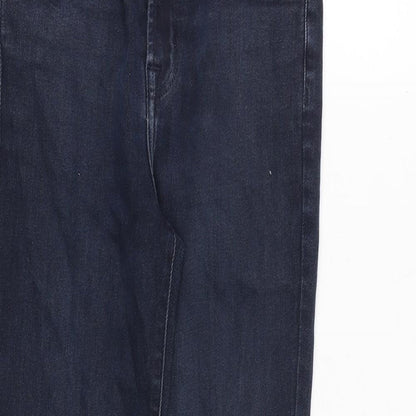 J Brand Womens Blue Cotton Skinny Jeans Size 26 in Regular Zip