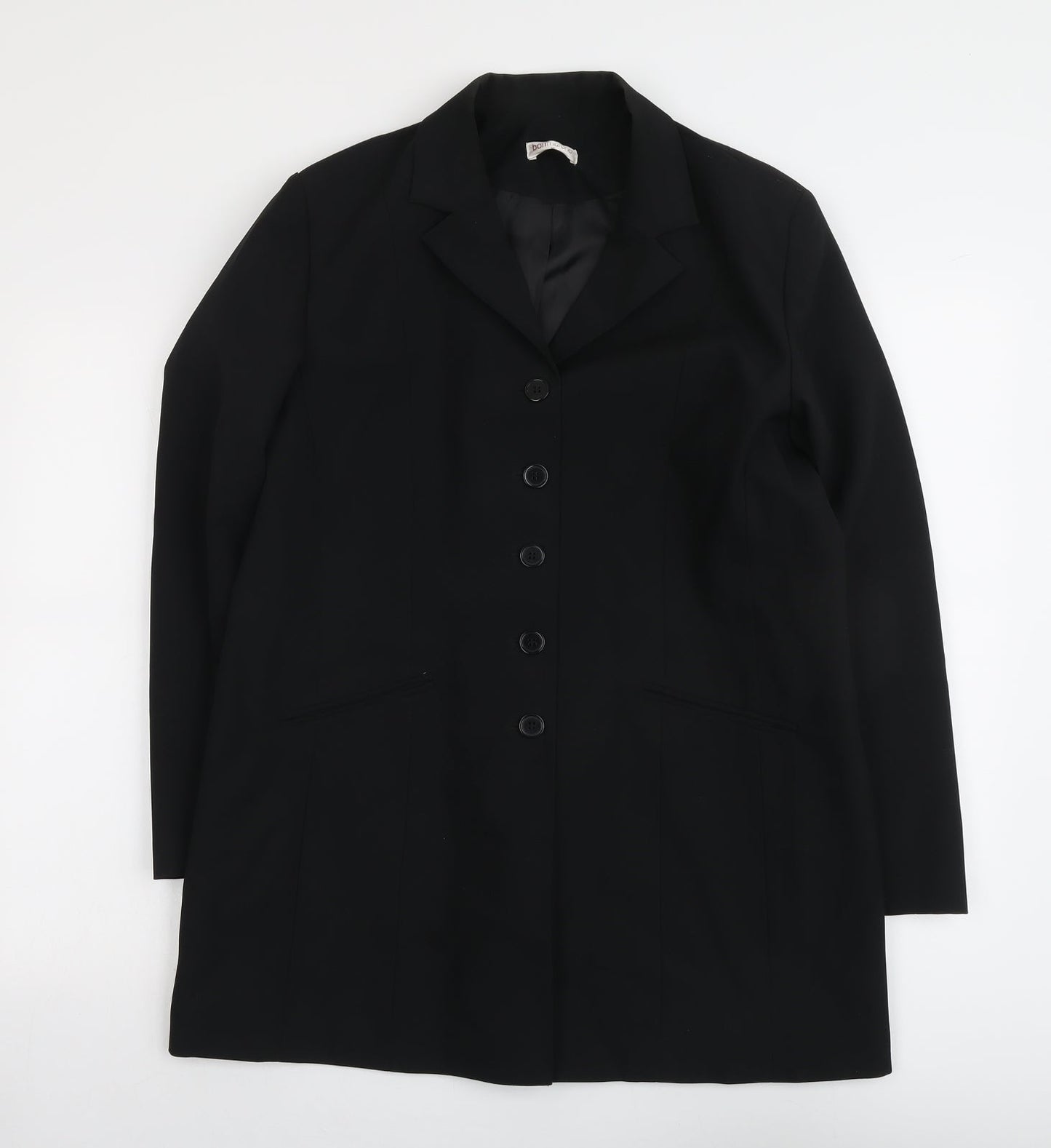 Womens UK Size 16 Bonmarché Black Jacket