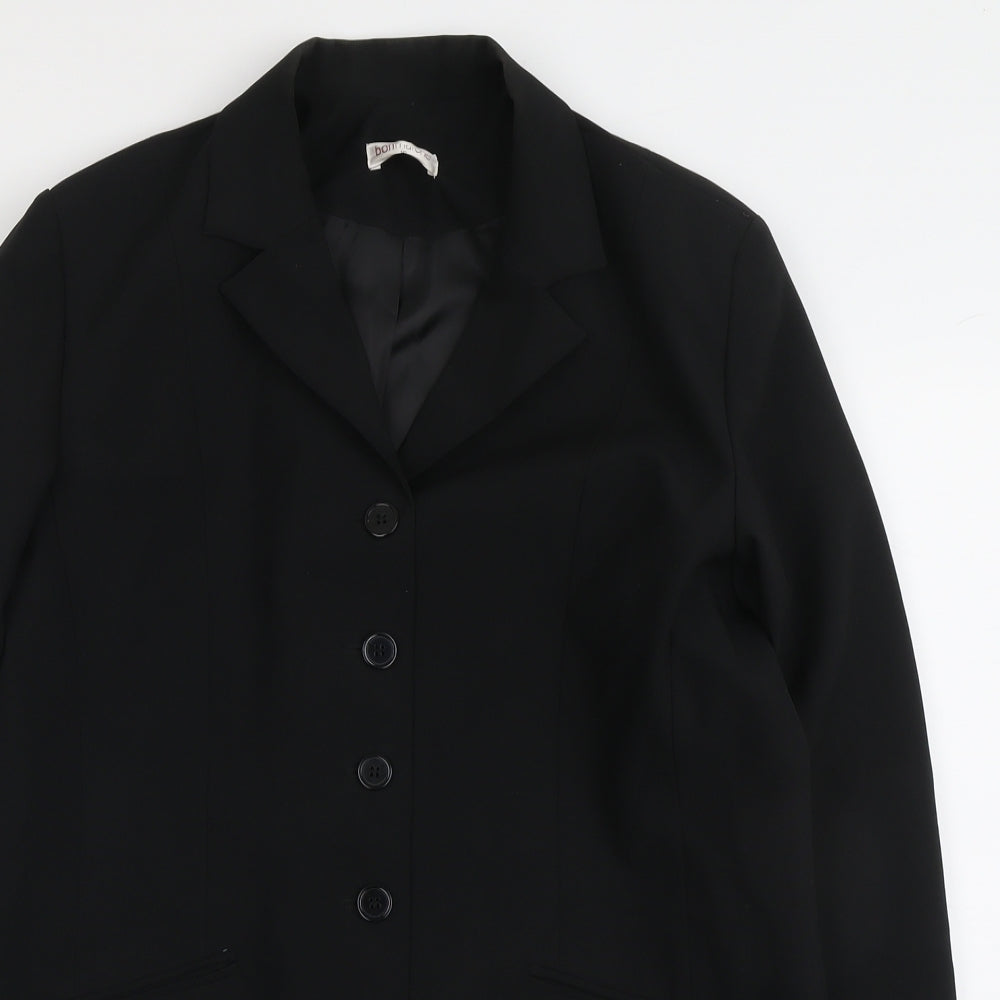Womens UK Size 16 Bonmarché Black Jacket