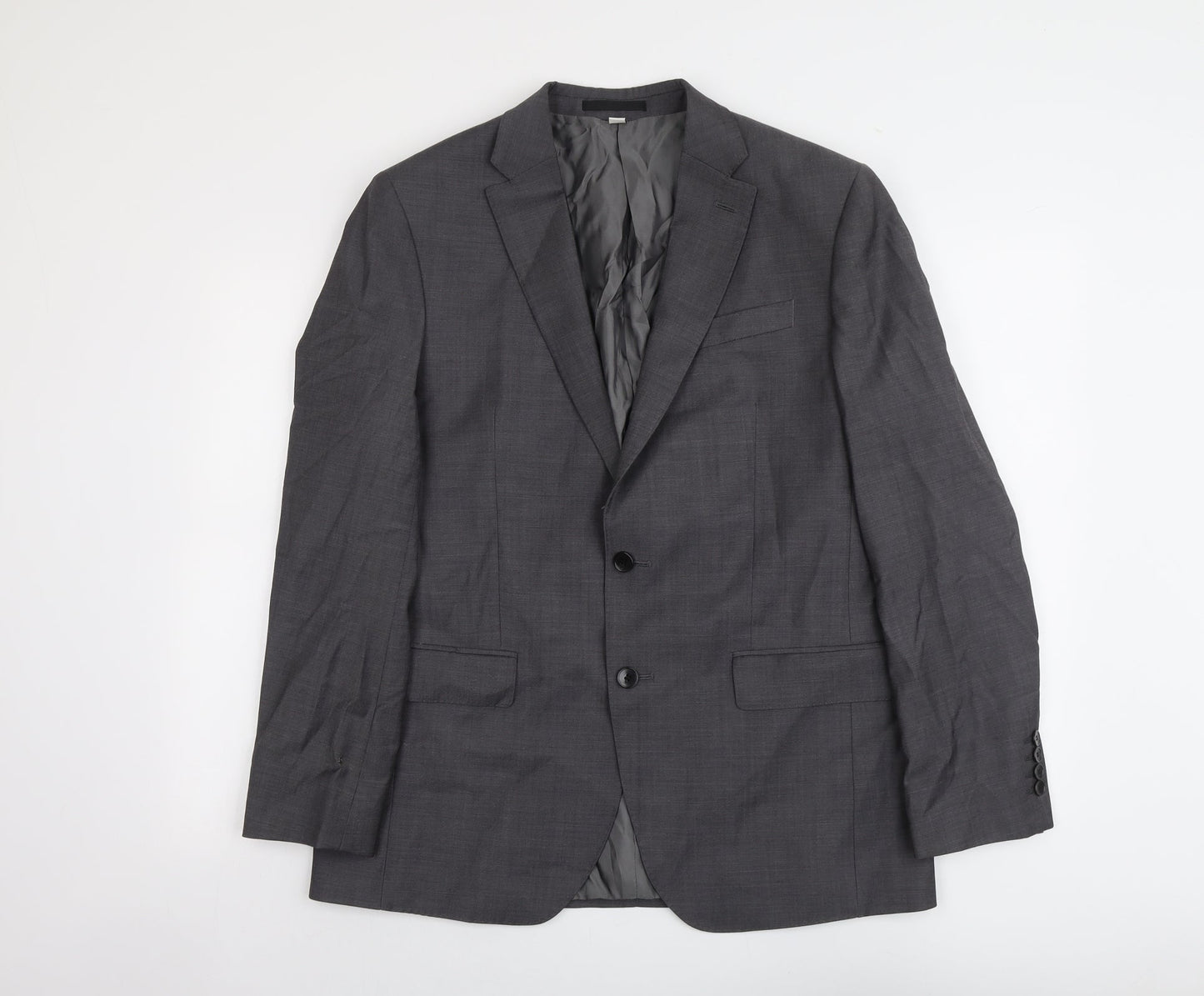 Mens UK Size 40 Marks and Spencer Regular Grey Suit Jacket
