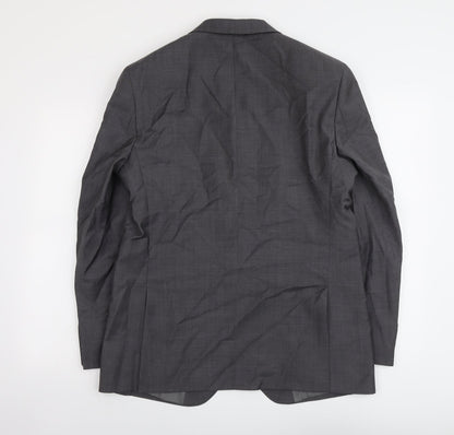 Mens UK Size 40 Marks and Spencer Regular Grey Suit Jacket