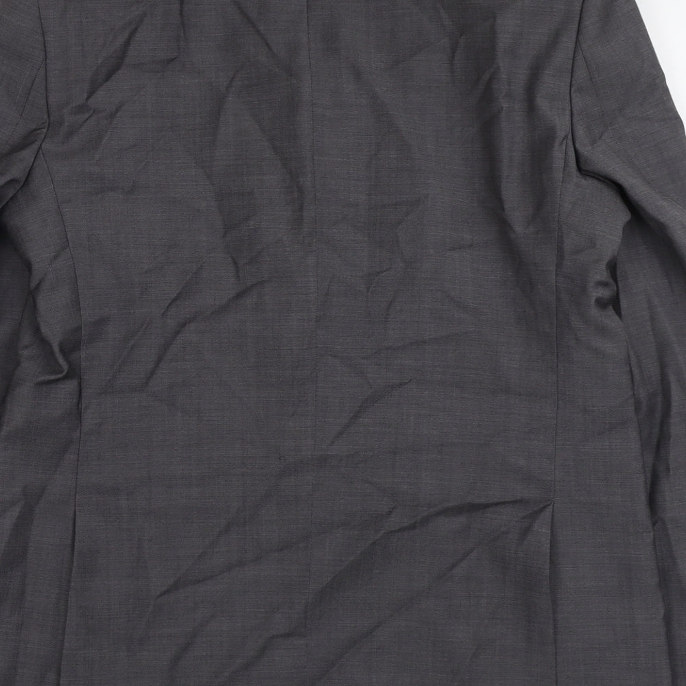 Mens UK Size 40 Marks and Spencer Regular Grey Suit Jacket