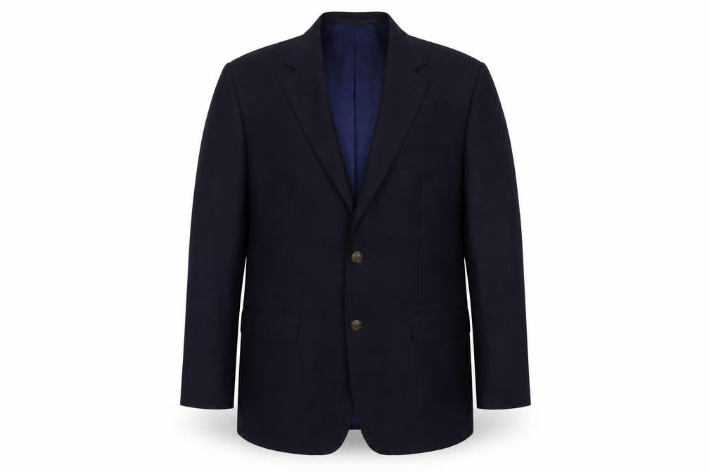 Mens UK Size 38 Marks and Spencer Regular Blue Suit Jacket