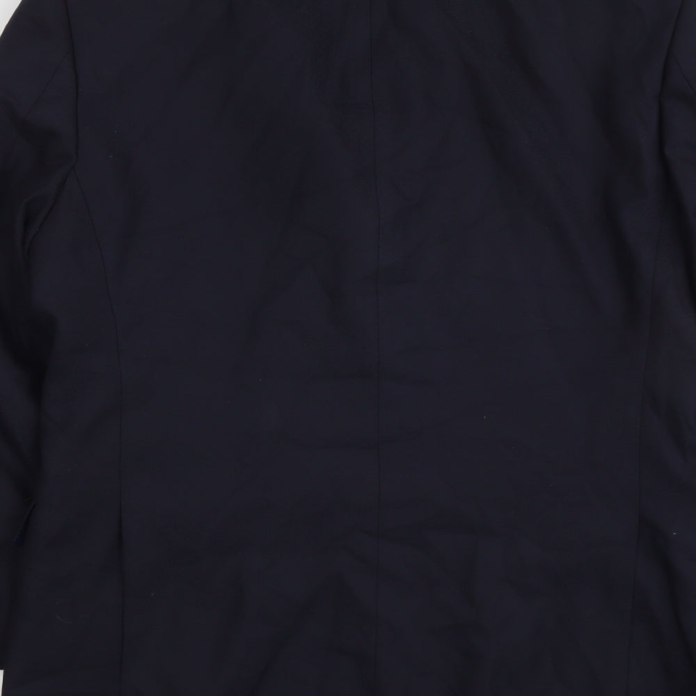 Mens UK Size 38 Marks and Spencer Regular Blue Suit Jacket