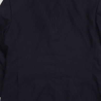 Mens UK Size 38 Marks and Spencer Regular Blue Suit Jacket